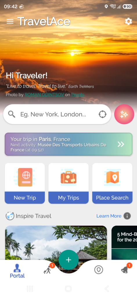 Trip Map & Activities