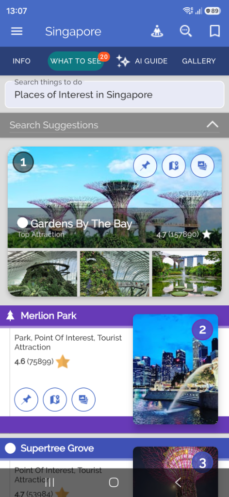 AI Guide & What to See
