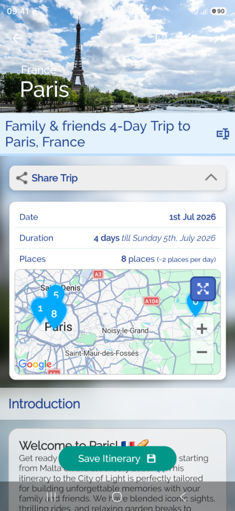 Trip Overview